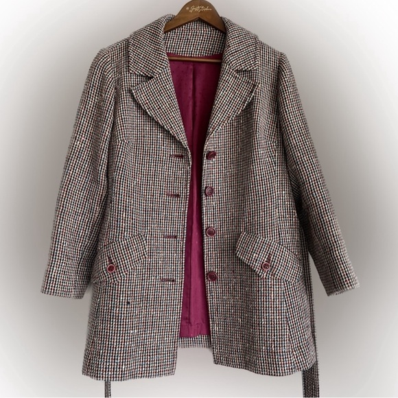 Jackets & Blazers - Tweed Pea Coat